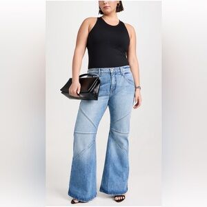 Trendy Patchwork Denim Jeans